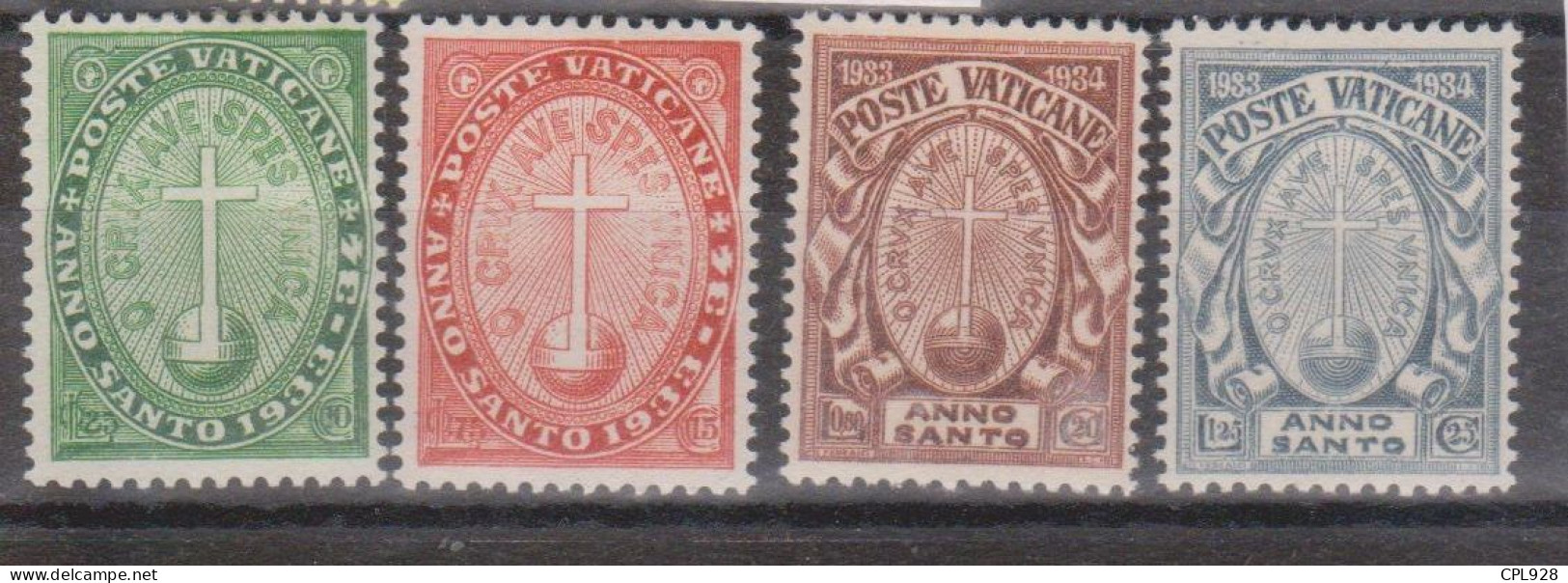 Vatican N° 40 à 43 Avec Charnières - Unused Stamps
