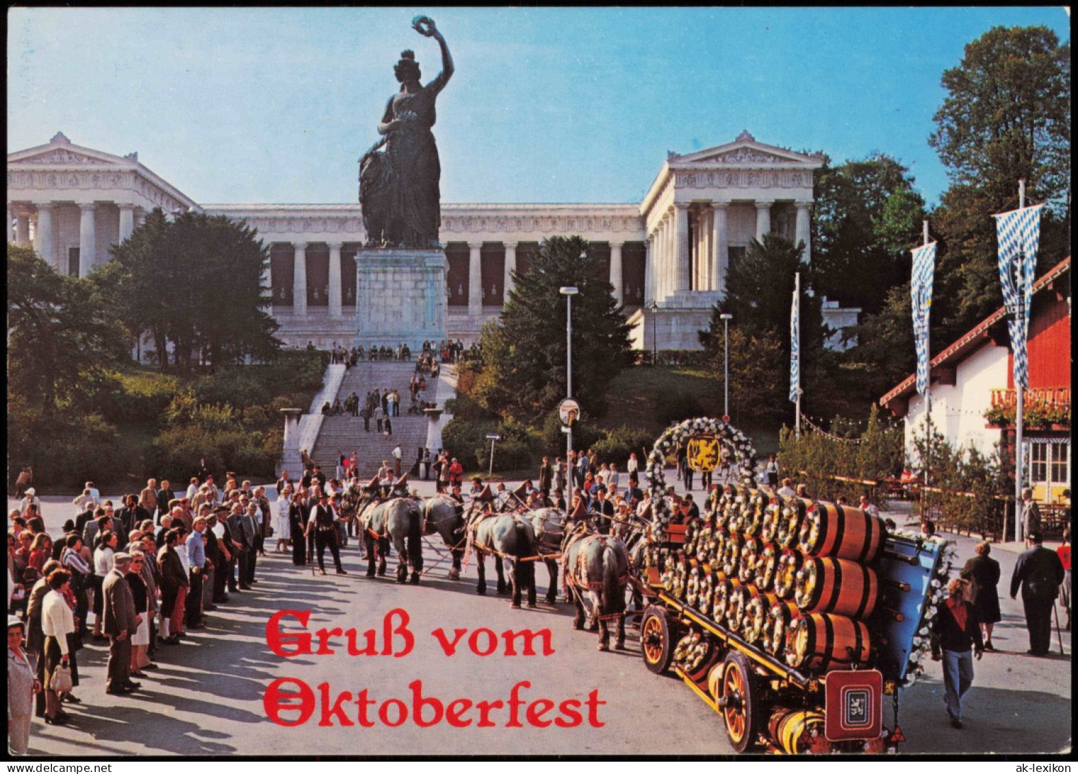 München Weltberühmtes Oktoberfest („Wies'n") Auf Der Theresienwiese 1980 - Muenchen