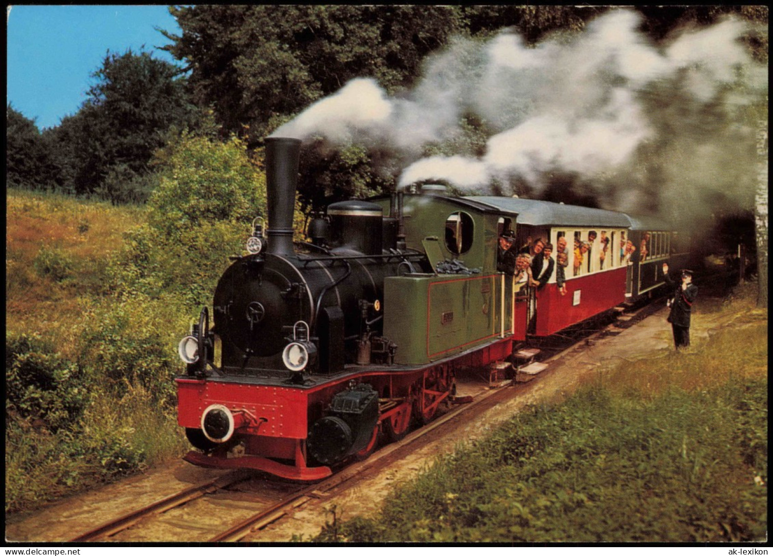 Museums-Eisenbahn   Bruchhausen-Vilsen Und Asendorf (Grafschaft Hoya) 1970 - Trains