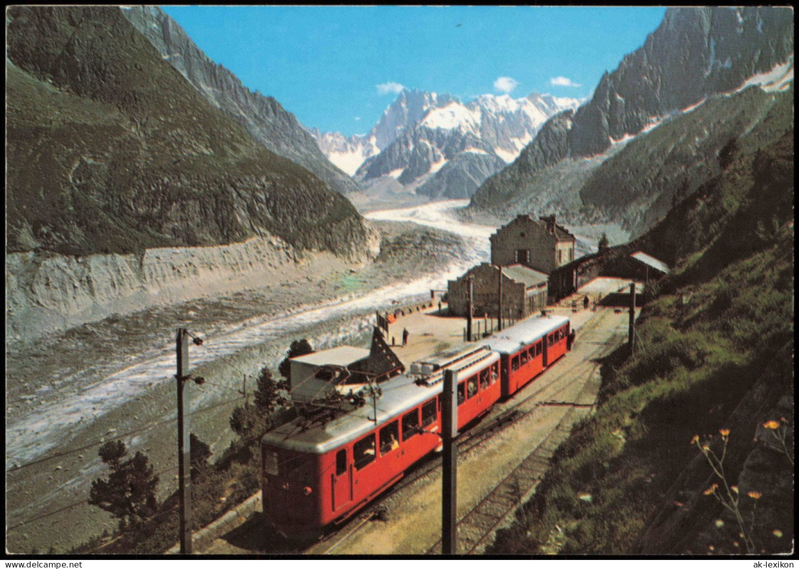 CPA Chamonix-Mont-Blanc Le Train Du Montenvers (1909 M.) 1999 - Chamonix-Mont-Blanc