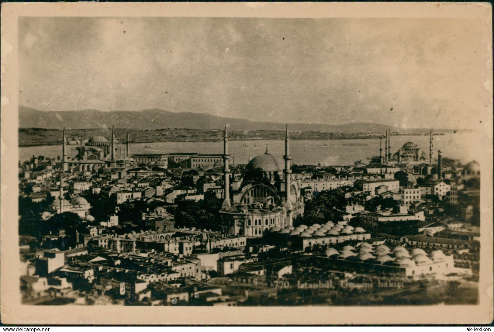 Istanbul Konstantinopel | Constantinople Blick Auf Die Stadt 1940 - Turquia