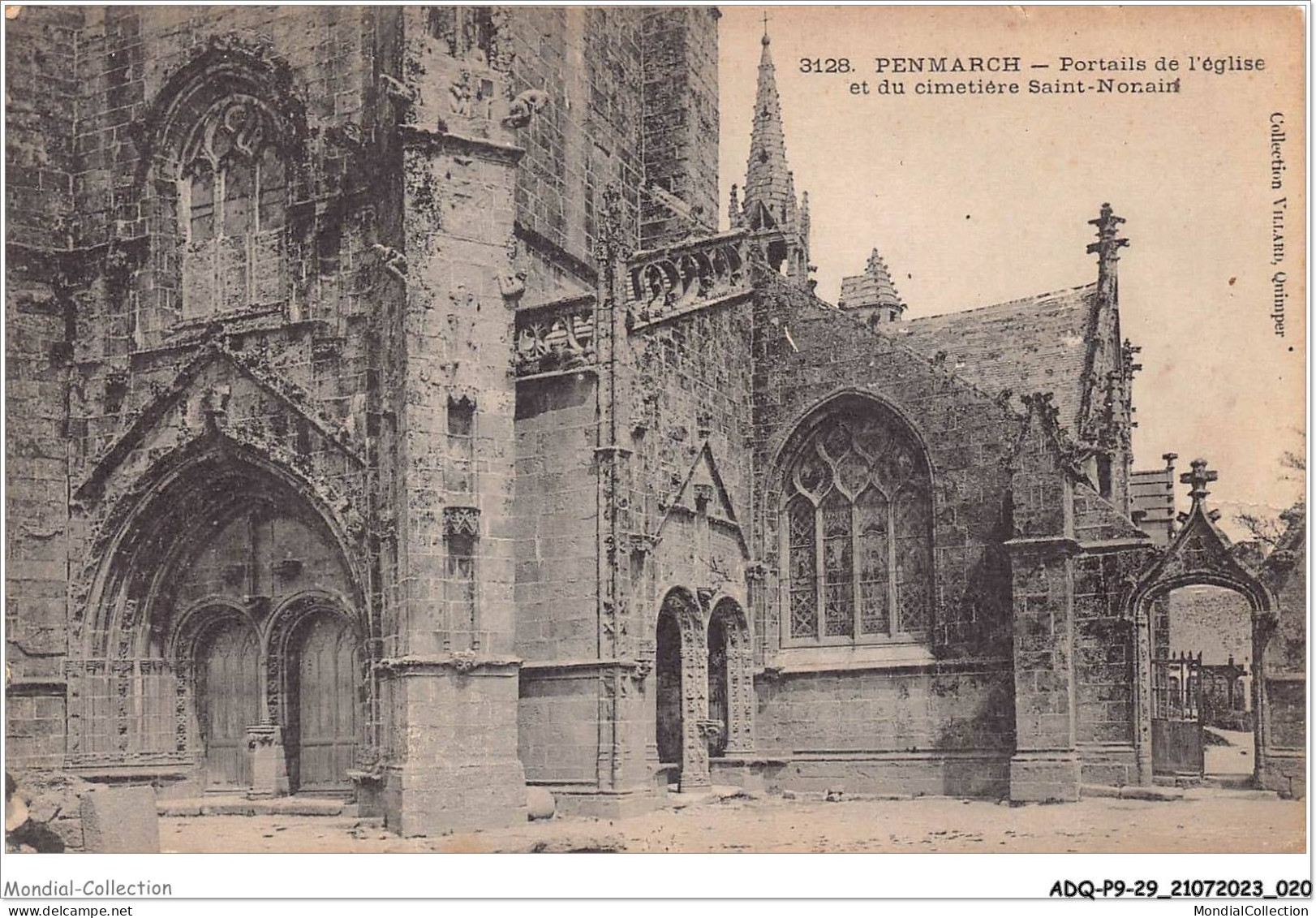 ADQP9-29-0779 - PENMARCH - Portails De L'église Et Du Cimetière Saint-nonain - Penmarch