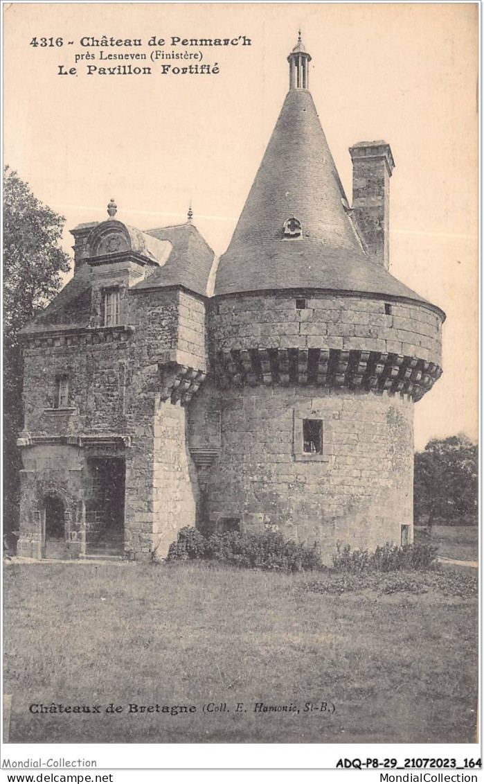 ADQP8-29-0764 - PENMARCH - Château De Penmarc'h - Le Pavillon Fortifié - Penmarch