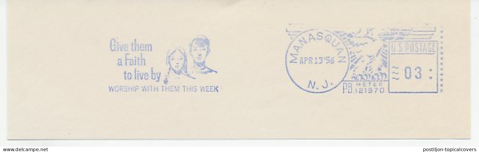 Meter Cut USA 1956 Worship - Faith - Other & Unclassified