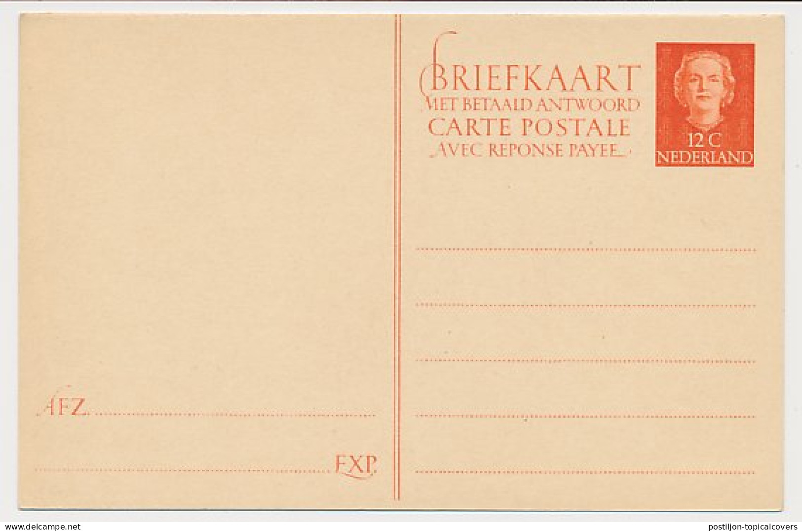 Briefkaart G. 305 - Ganzsachen