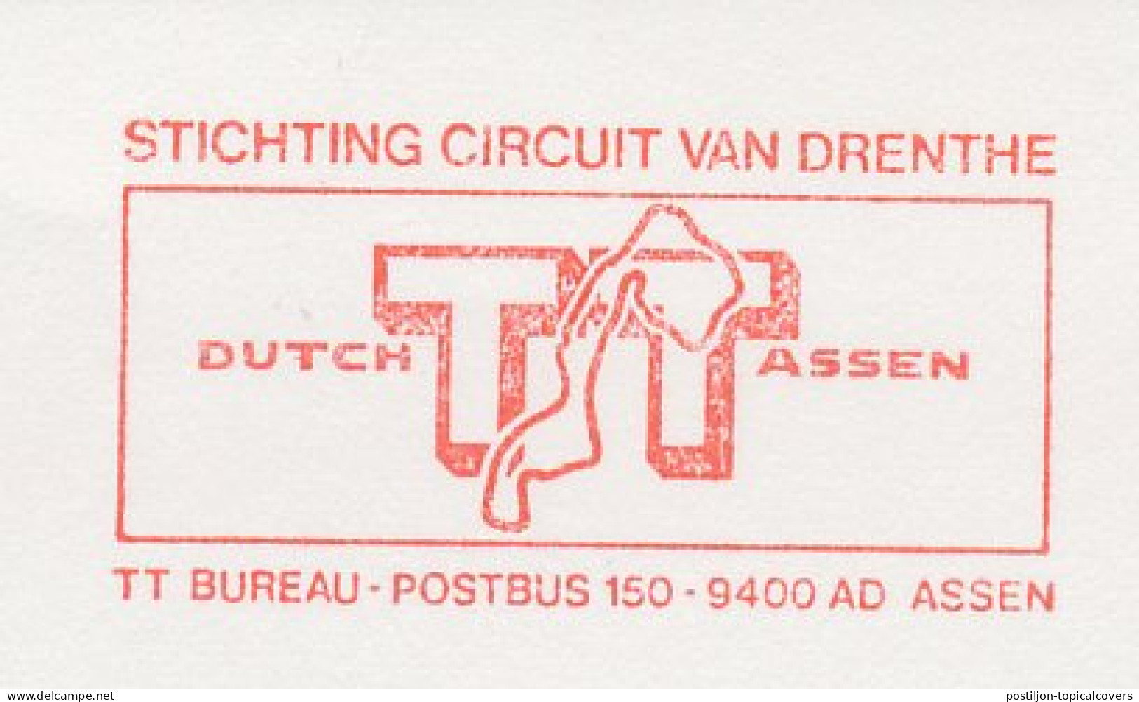 Meter Cut Netherlands 1986 Motor Races - Dutch TT Assen - Circuit - Motorbikes