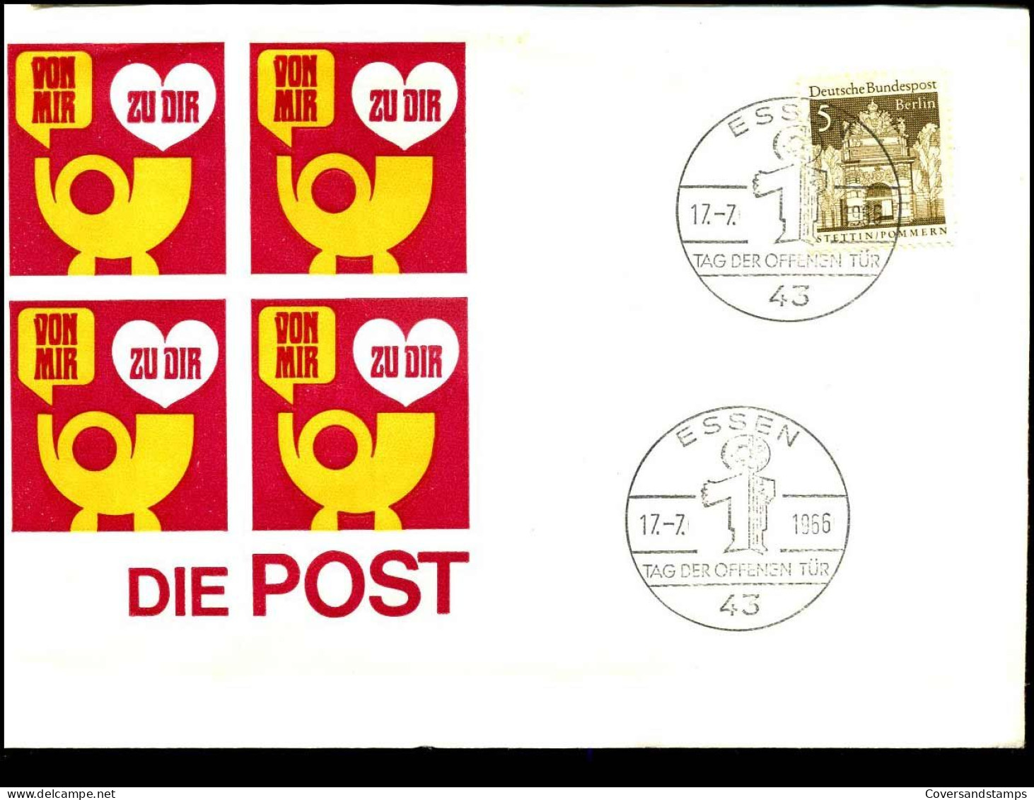 Cover - Tag Der Offenen Tür Beim Post- Und Fernmeldeamt, Essen - Lettres & Documents