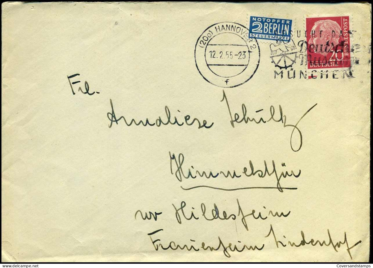 Cover To Himmelsthür - Covers & Documents