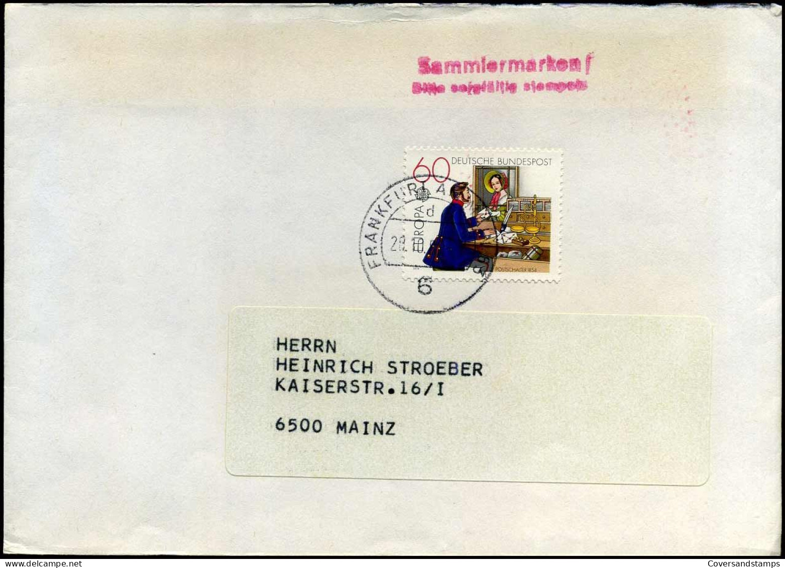 Cover To Mainz - Covers & Documents