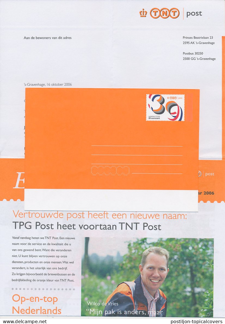 Envelop G. 34 - Met Brief En Informatie Flyer - Ganzsachen