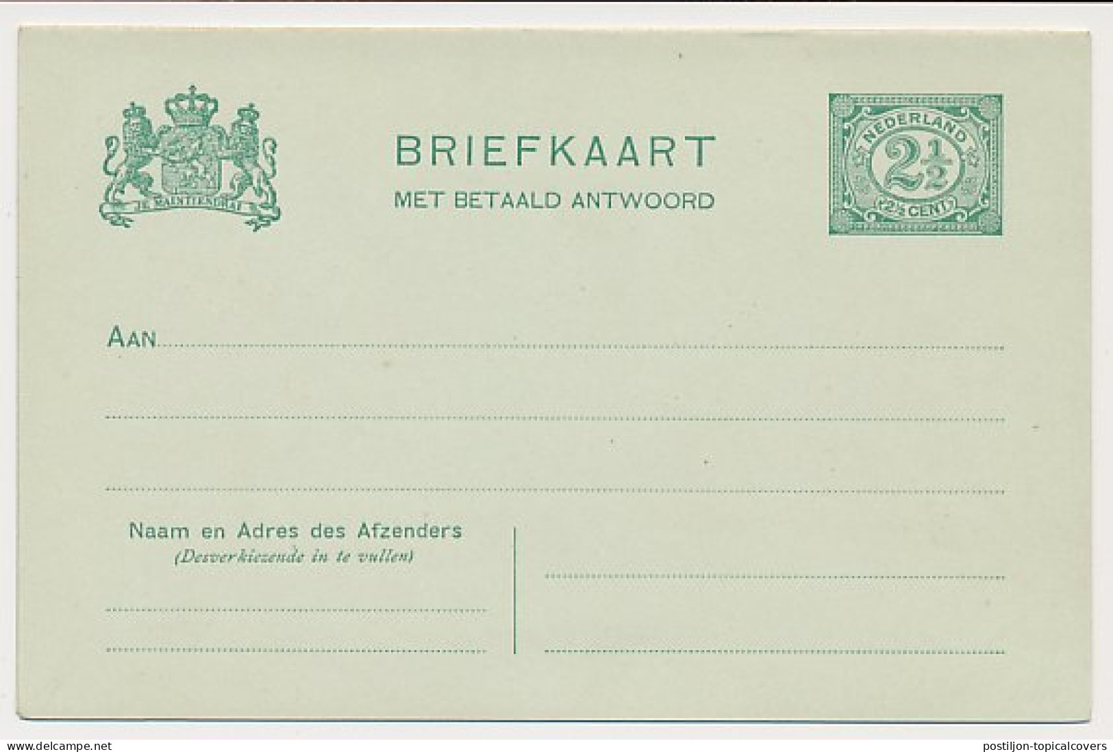 Briefkaart G. 69 - Postal Stationery
