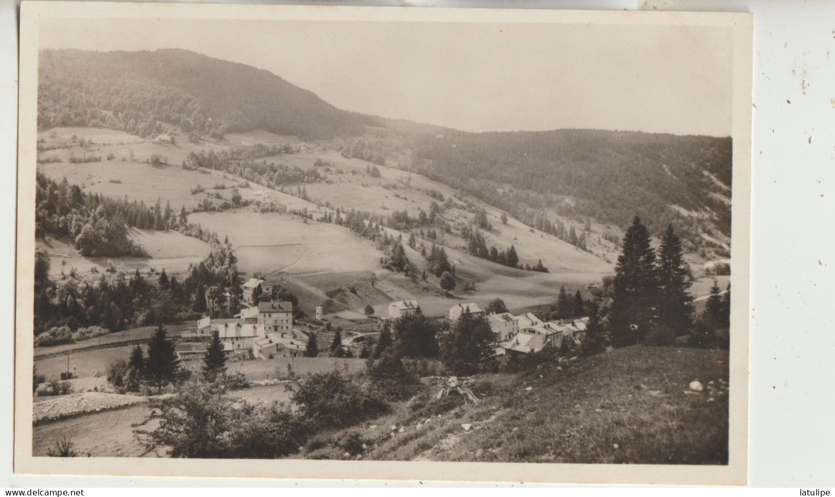 Morez  39  Belle Carte Glacée Non Circulée  Le  Doye_ Vue Generale - Morez