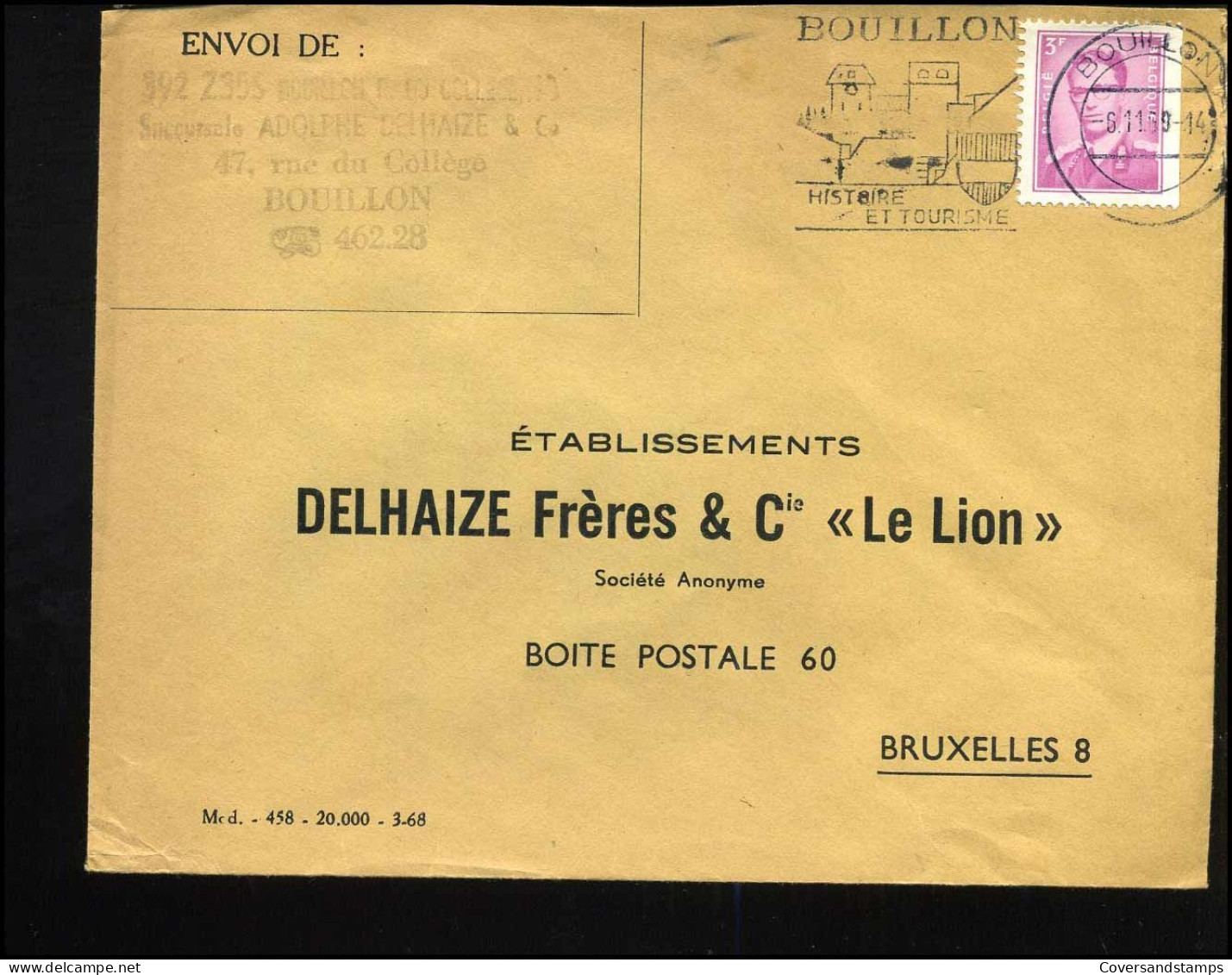 Cover Naar Bruxelles - "Delahaize Frères & Cie 'Le Lion' - 1953-1972 Bril