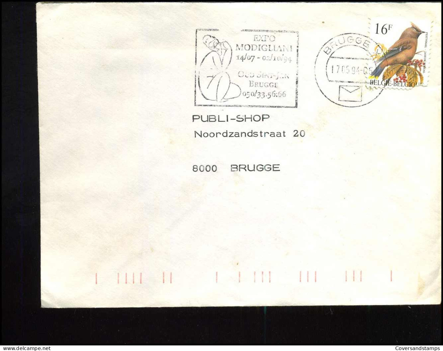 Cover Naar Brugge - N° 2534 - 1985-.. Birds (Buzin)