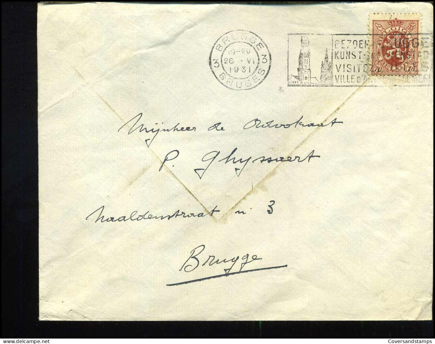 Cover Naar Brugge - Lettres & Documents