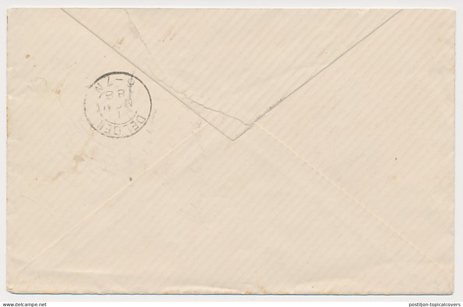 Trein Haltestempel Lochem 1888 - Covers & Documents