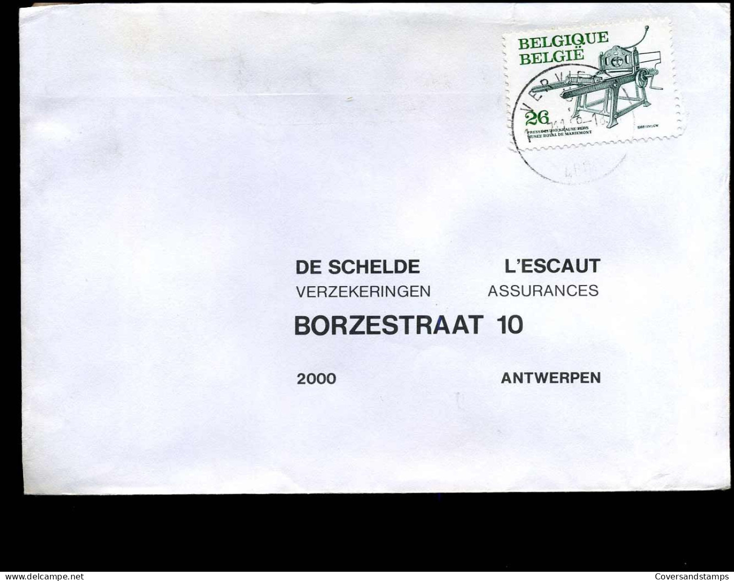 Cover Naar Antwerpen - Briefe U. Dokumente