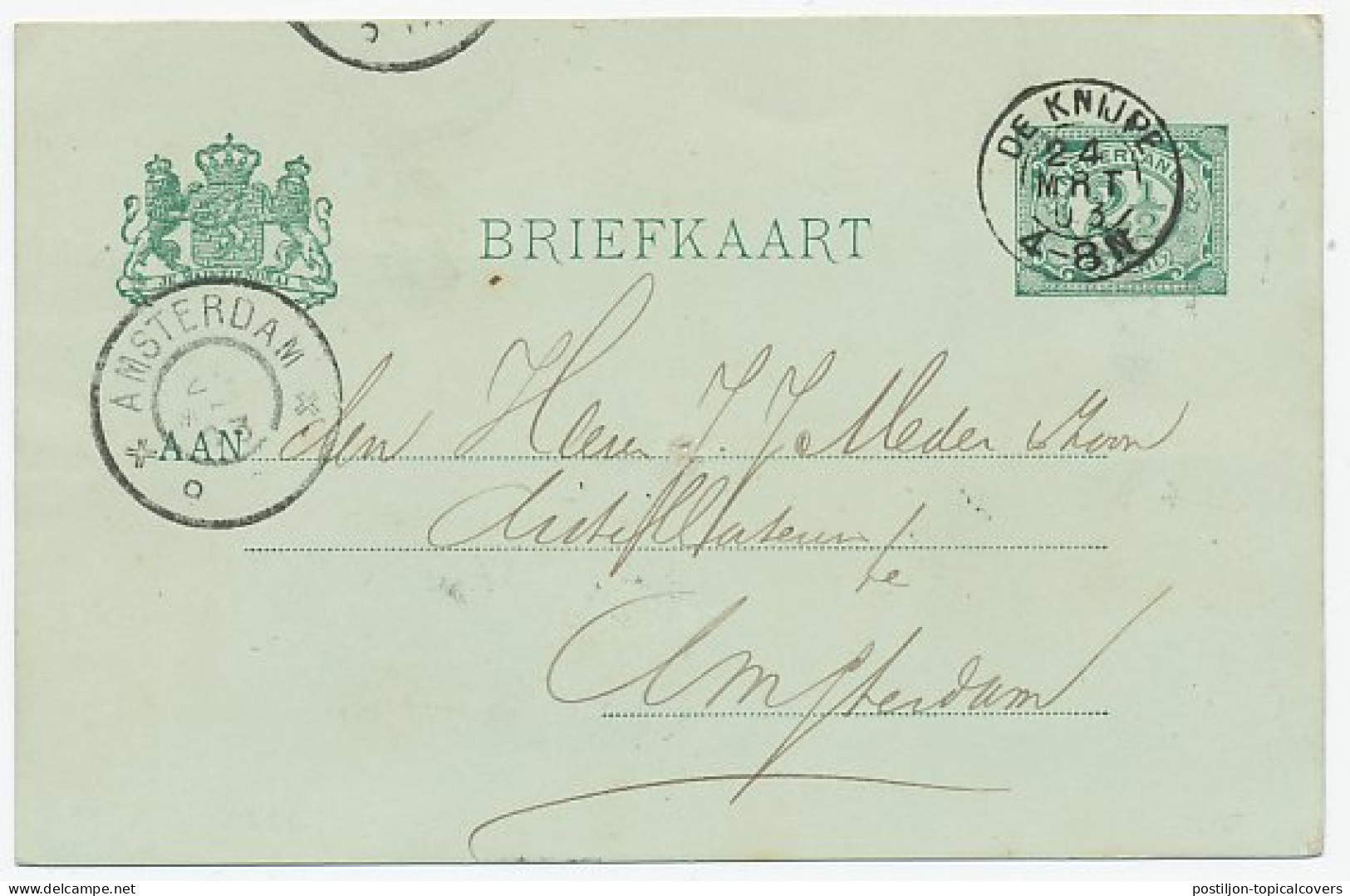 Kleinrondstempel De Knijpe 1903 - Unclassified