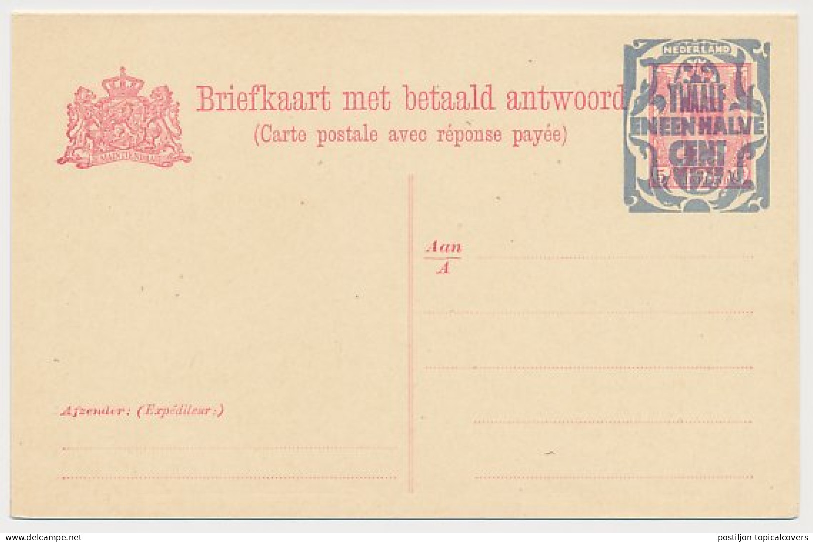 Briefkaart G. 160 - Entiers Postaux