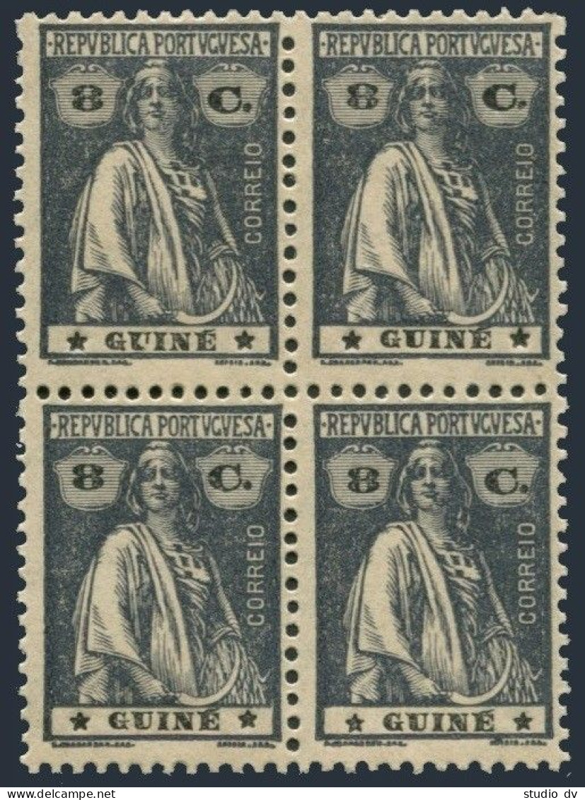 Portuguese Guinea 174 Block/4, MNH. Michel 142yC Ceres, 1922. - Guinée (1958-...)