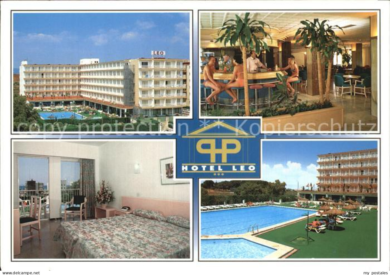 72537486 Playa De Palma Mallorca Hotel Leo Bar Zimmer Pool  - Autres & Non Classés