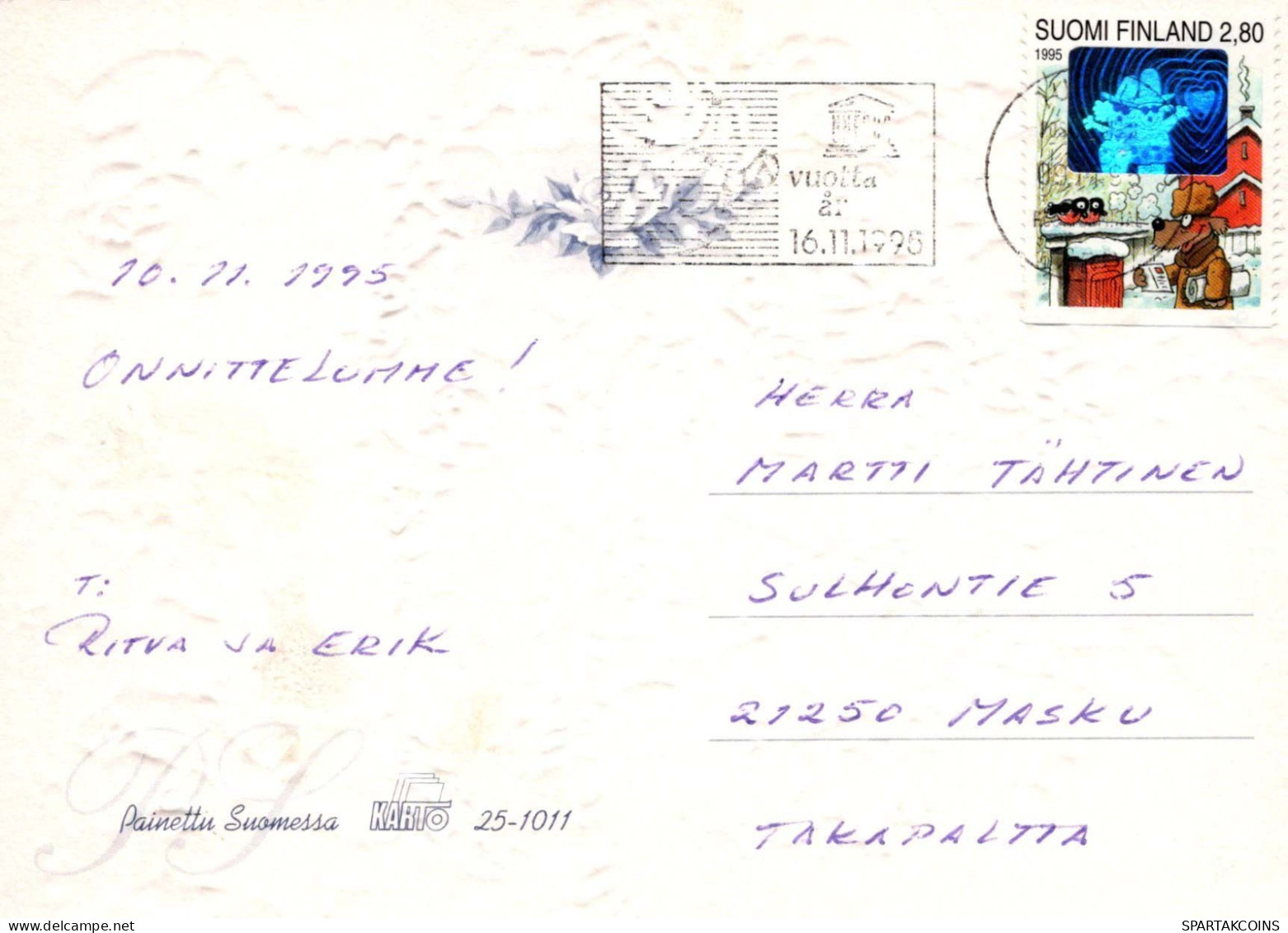 FLEURS Vintage Carte Postale CPSM #PAS604.FR - Bloemen
