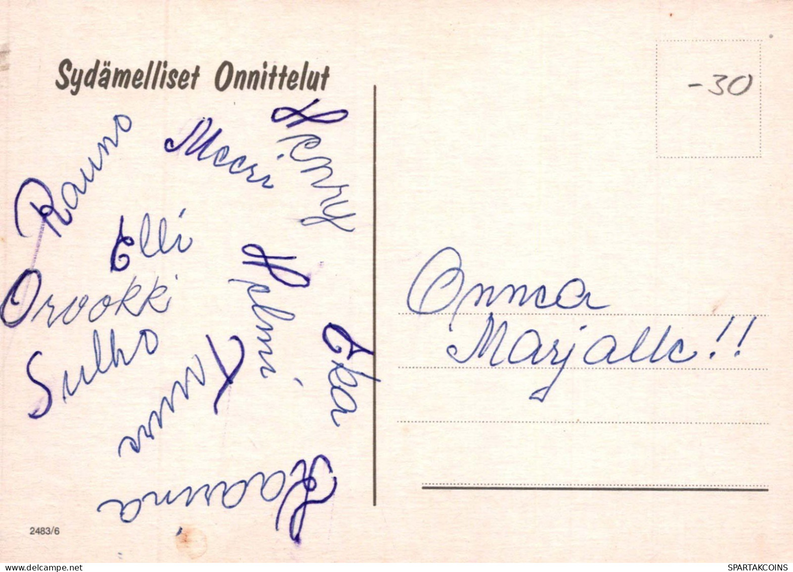 FLEURS Vintage Carte Postale CPSM #PAS241.FR - Flowers