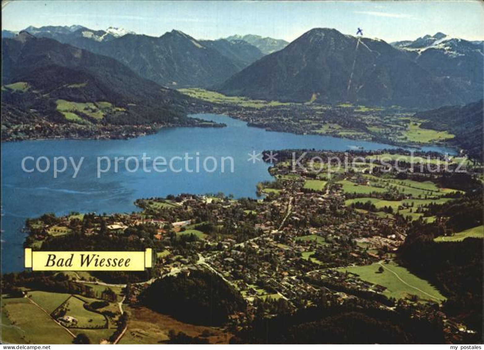 72537425 Bad Wiessee Mit Wallberg Fliegeraufnahme Bad Wiessee - Bad Wiessee