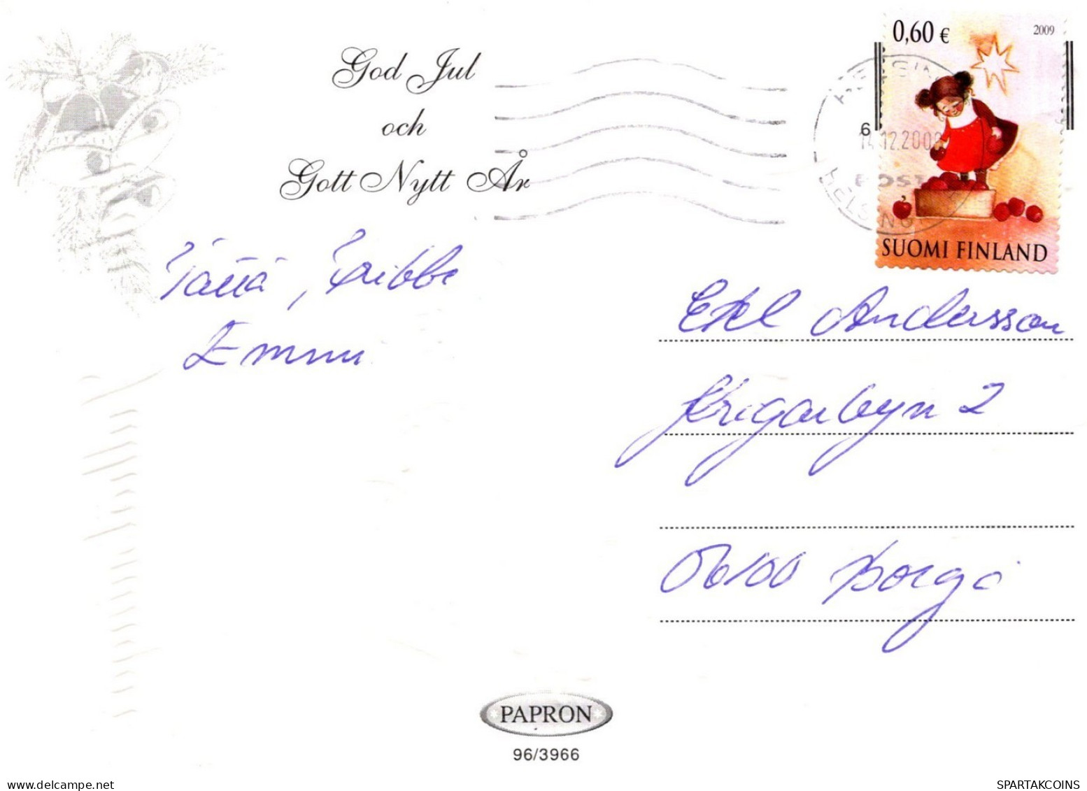 ANGE NOËL Vintage Carte Postale CPSM #PAH661.FR - Angels