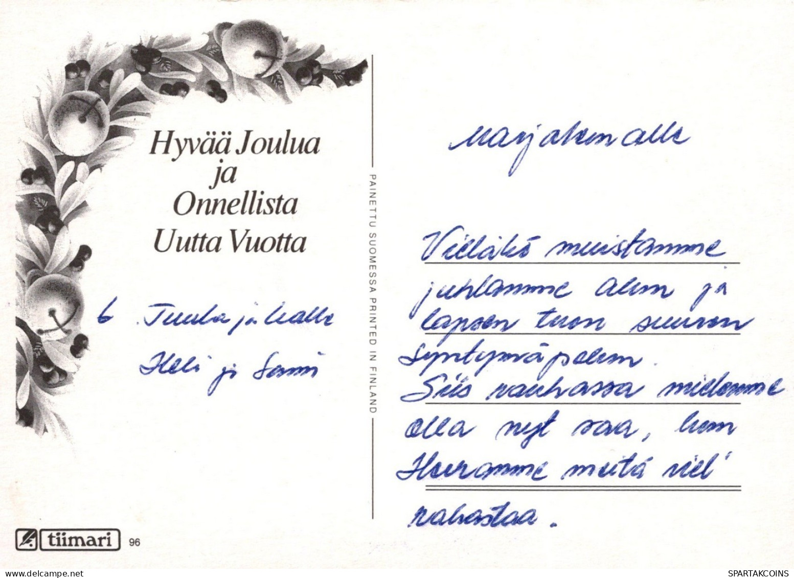 ANGE NOËL Vintage Carte Postale CPSM #PAG968.FR - Engelen