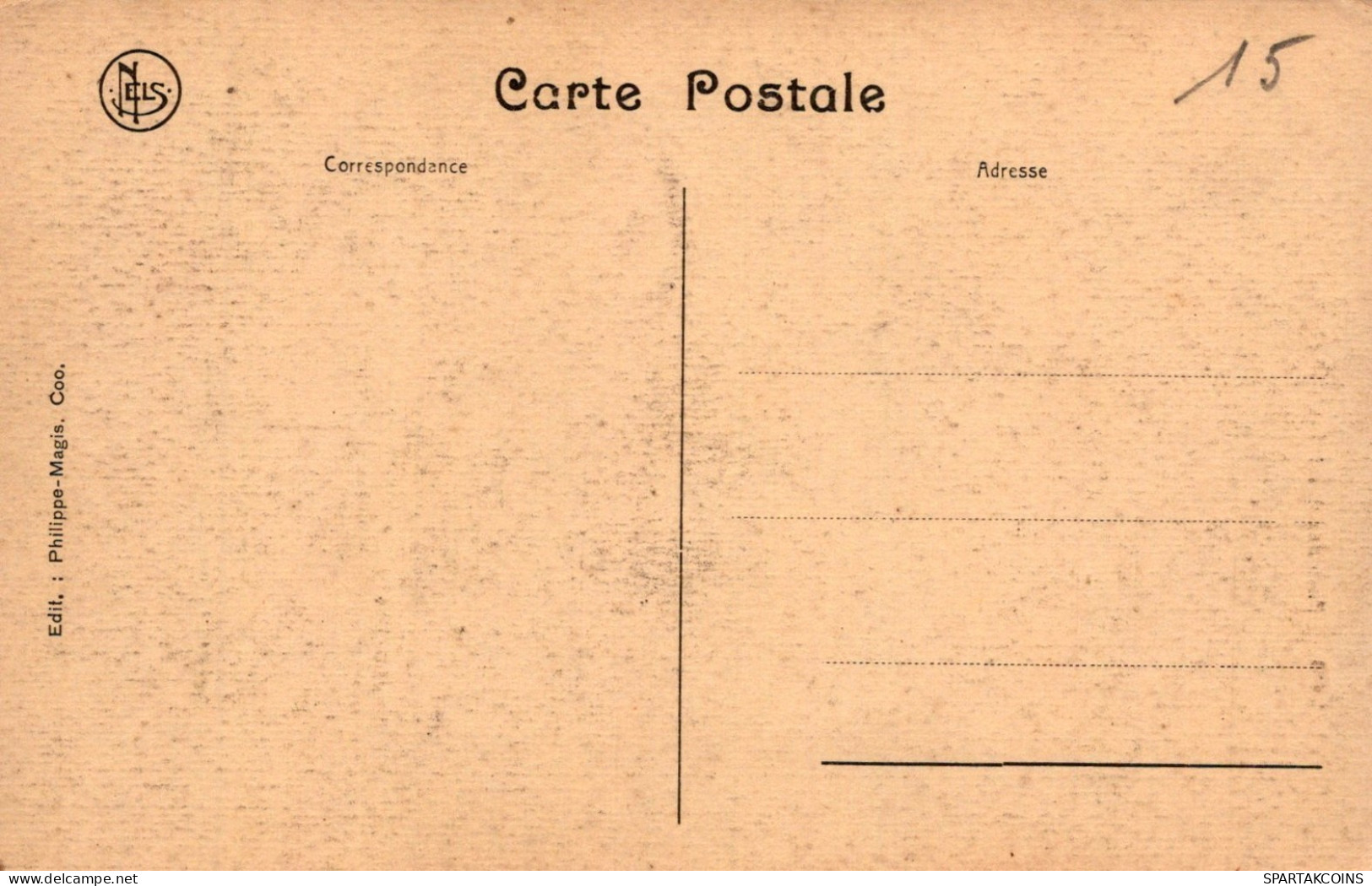 BÉLGICA CASCADA DE COO Provincia De Lieja Postal CPA Unposted #PAD042.ES - Stavelot