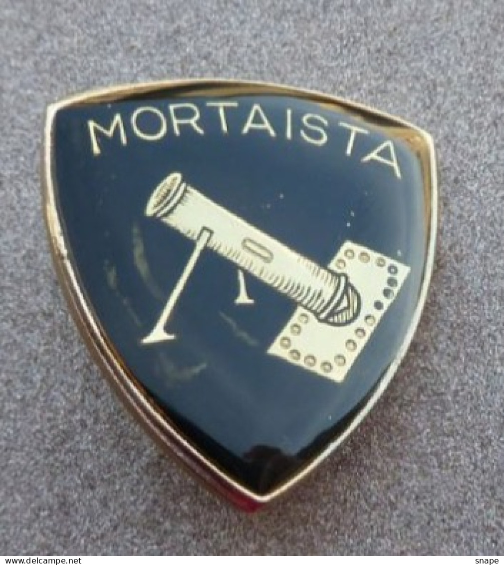 DISTINTIVO Vetrificato A Spilla MORTAISTA  - Esercito Italiano Incarichi - Italian Army Pinned Badge - Used (286) - Army