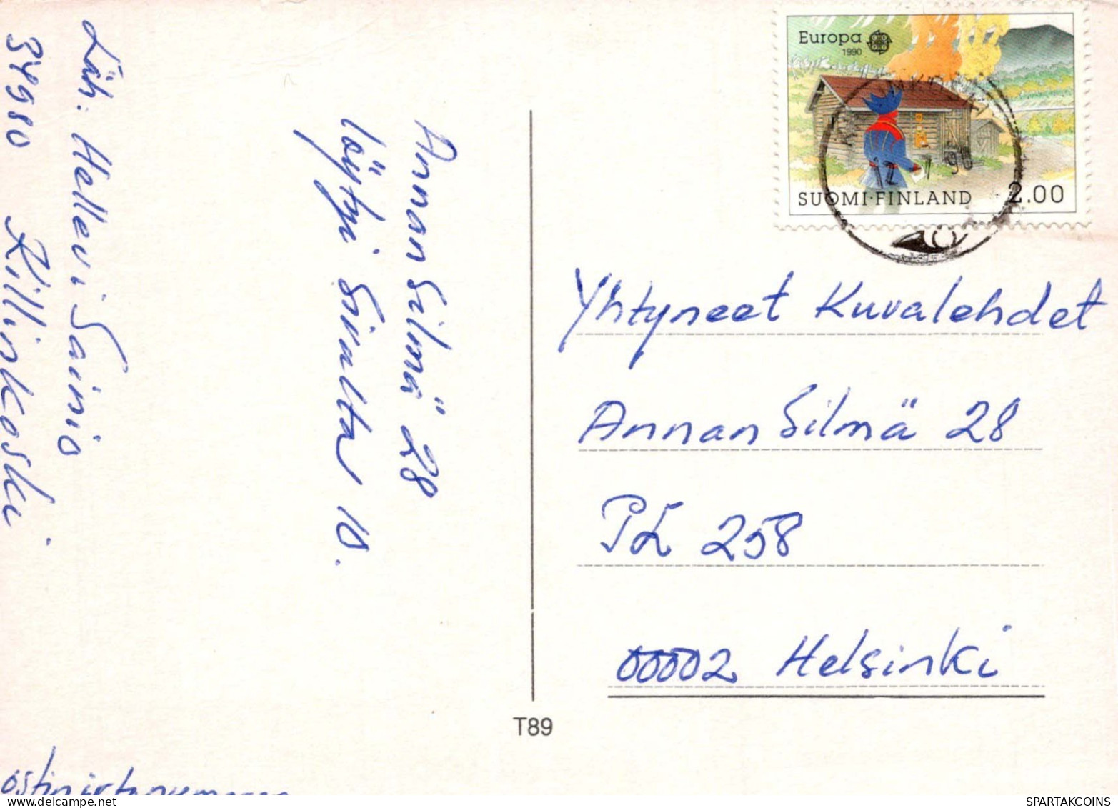 NIÑOS HUMOR Vintage Tarjeta Postal CPSM #PBV245.ES - Humorous Cards