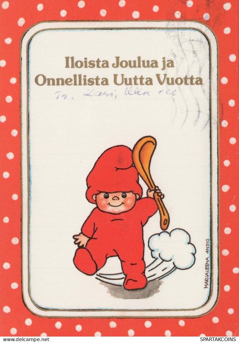 NIÑOS HUMOR Vintage Tarjeta Postal CPSM #PBV366.ES - Humorous Cards