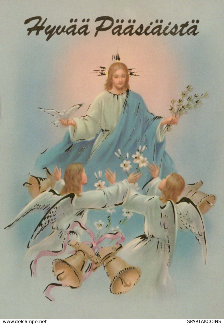 JESUCRISTO Cristianismo Religión Vintage Tarjeta Postal CPSM #PBP764.ES - Jésus