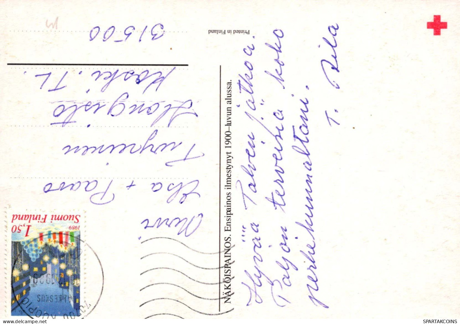 ÁNGEL Navidad Niño JESÚS Vintage Tarjeta Postal CPSM #PBP380.ES - Engelen