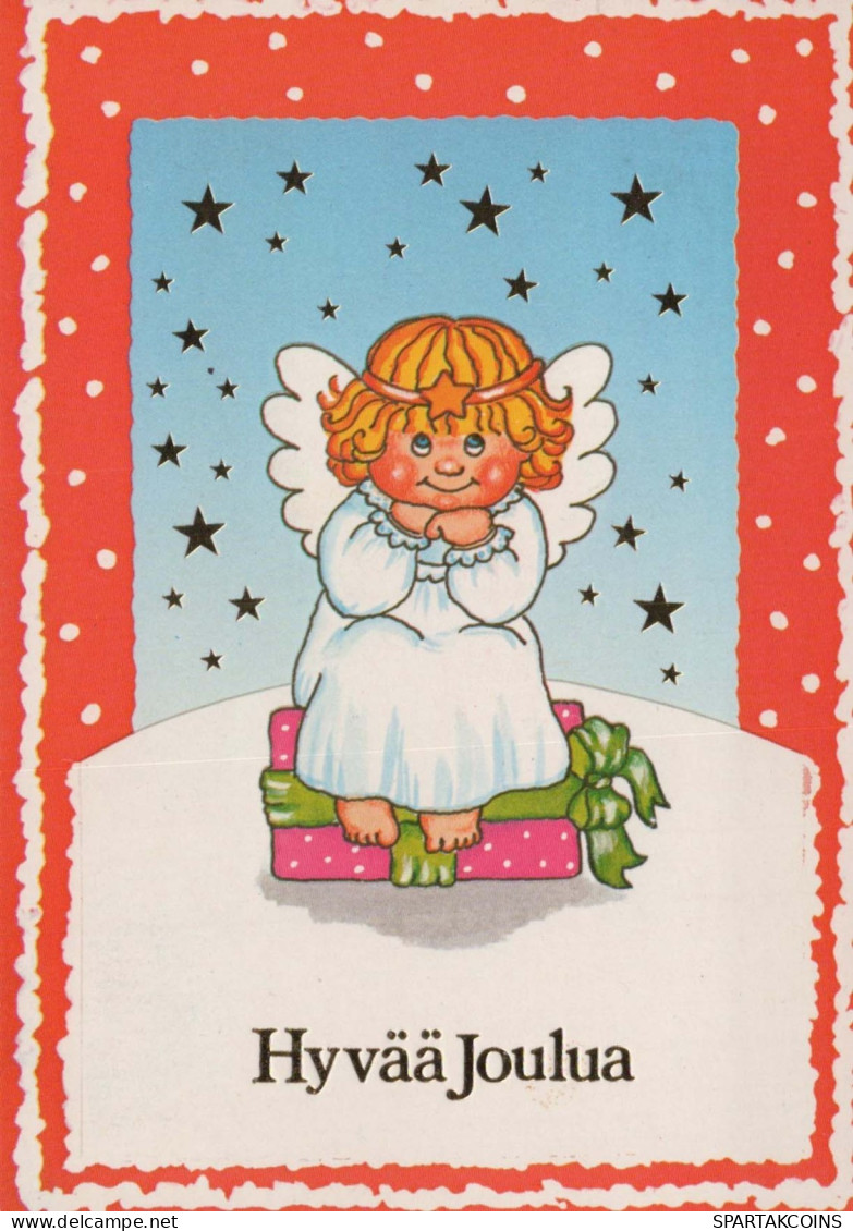 ÁNGEL Navidad Vintage Tarjeta Postal CPSM #PBP442.ES - Anges