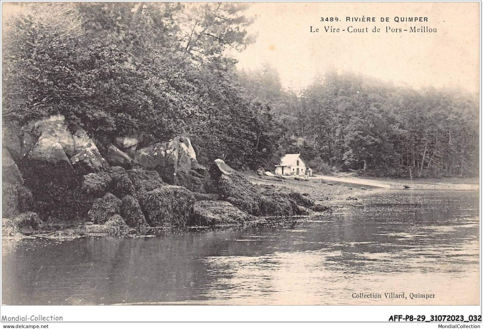 AFFP8-29-0630 - Rivière De QUIMPER - Le Vire Court De Pors-meillou  - Quimper