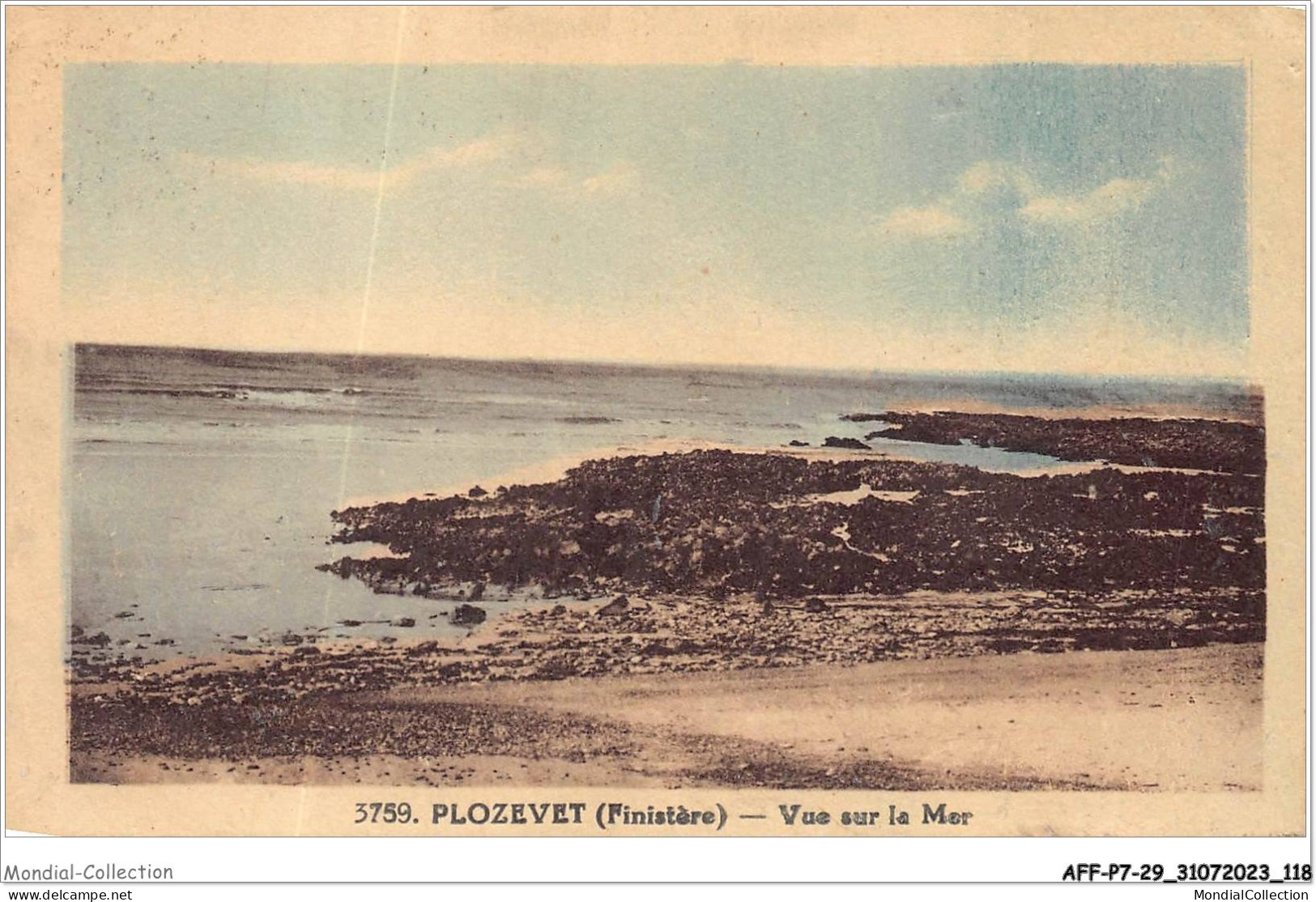 AFFP7-29-0587 - PLOZEVET - Vue Sur La Mer  - Plozevet