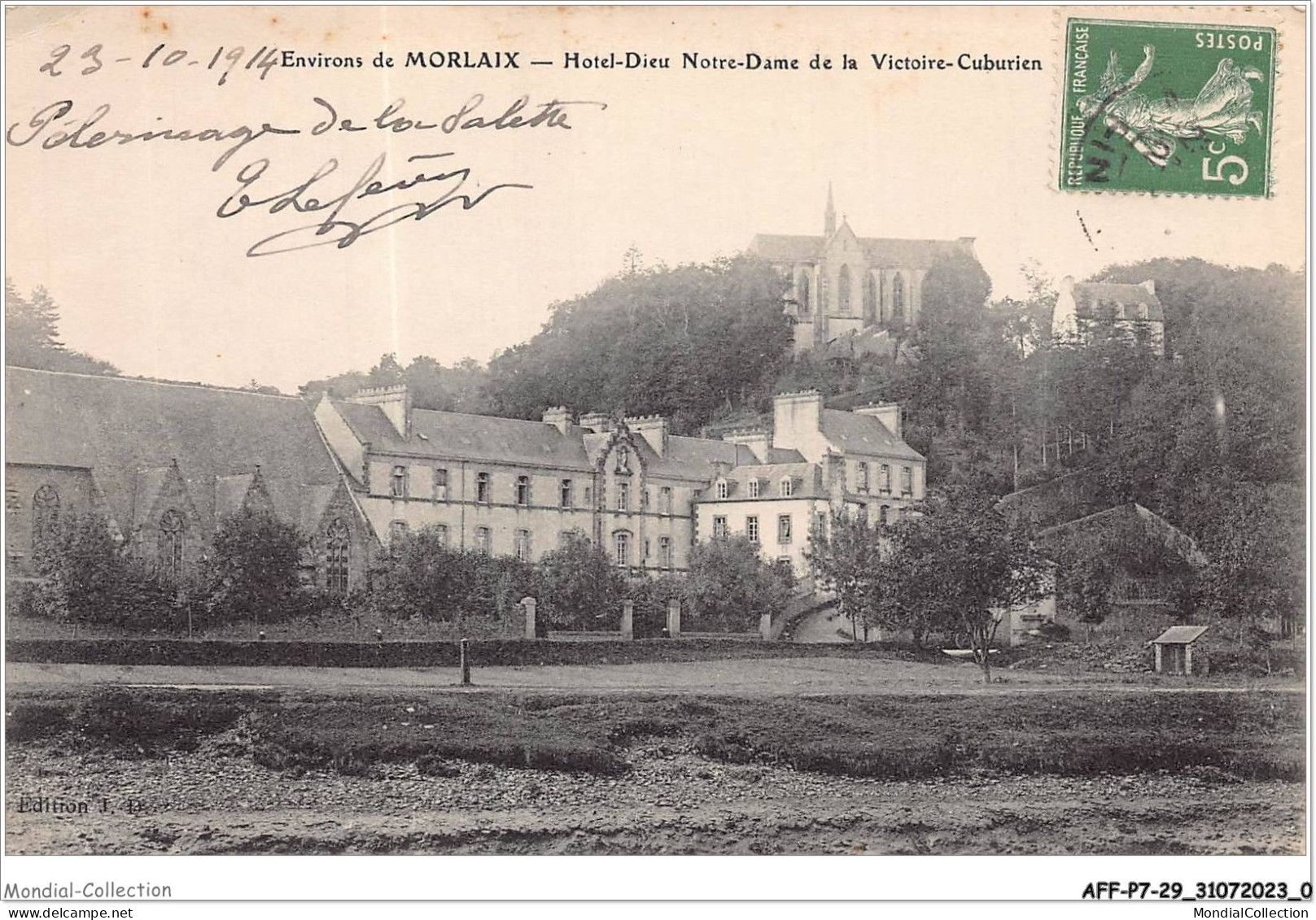 AFFP7-29-0528 - Environs De MORLAIX - Hotel-dieu Notre-dame De La Victoire-cuburien  - Morlaix