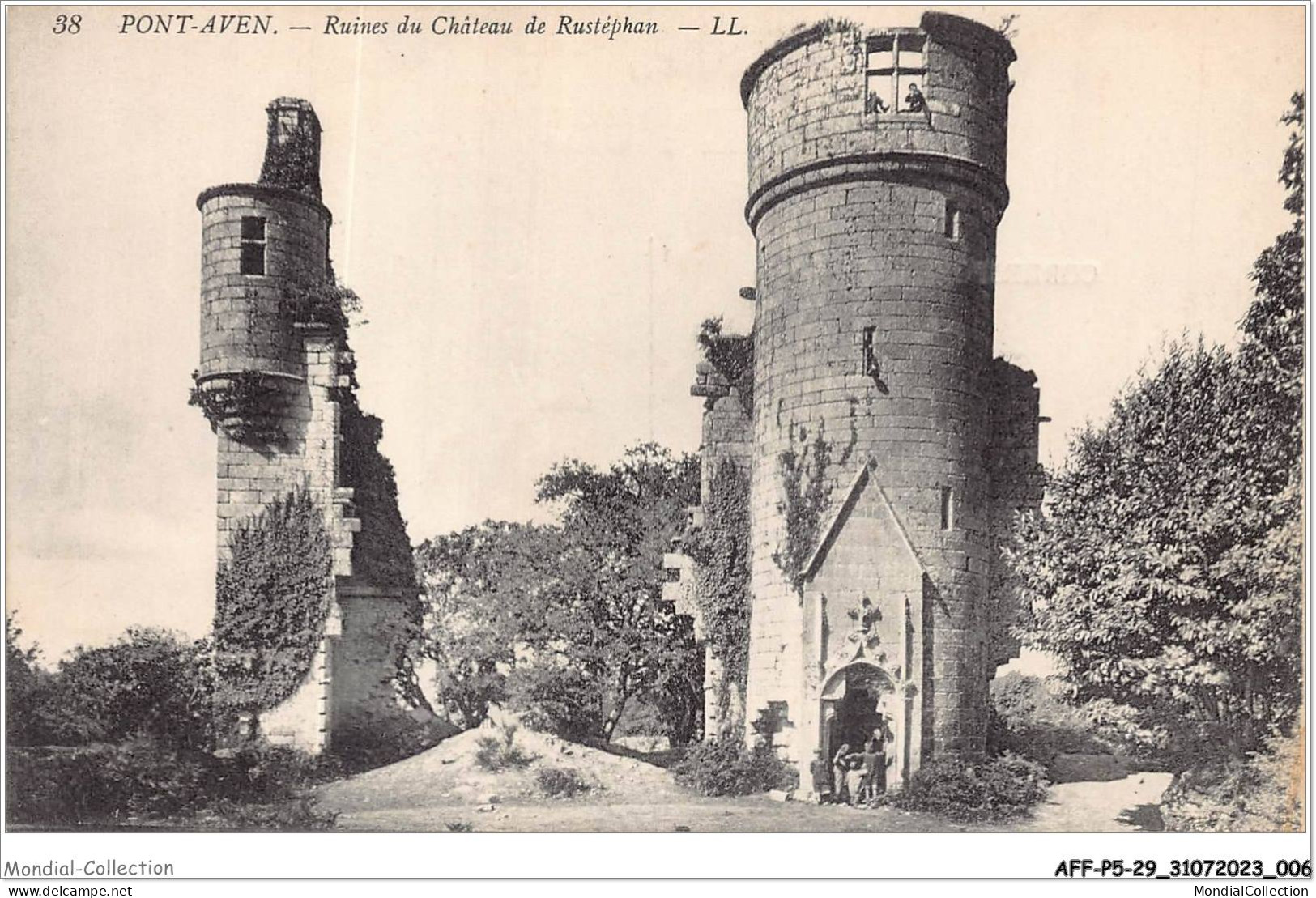 AFFP5-29-0355 - PONT-AVEN - Ruines Du Château De Rustéphan  - Pont Aven