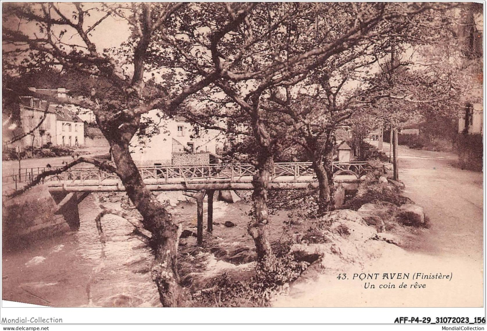 AFFP4-29-0349 - PONT-AVEN - Un Coin De Rêve  - Pont Aven