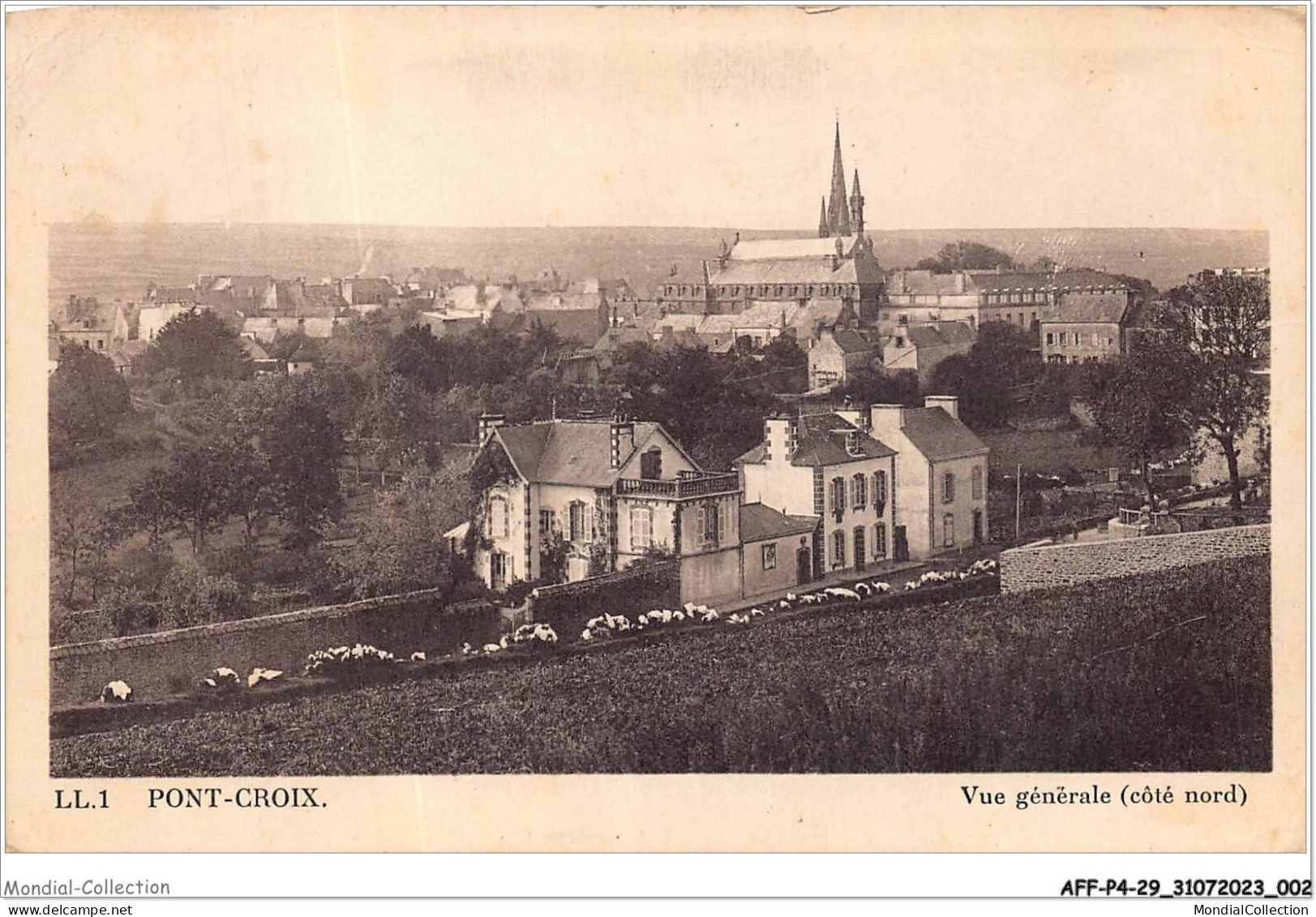 AFFP4-29-0272 - PONT CROIX - Vue Générale - Côté Nord - Pont-Croix