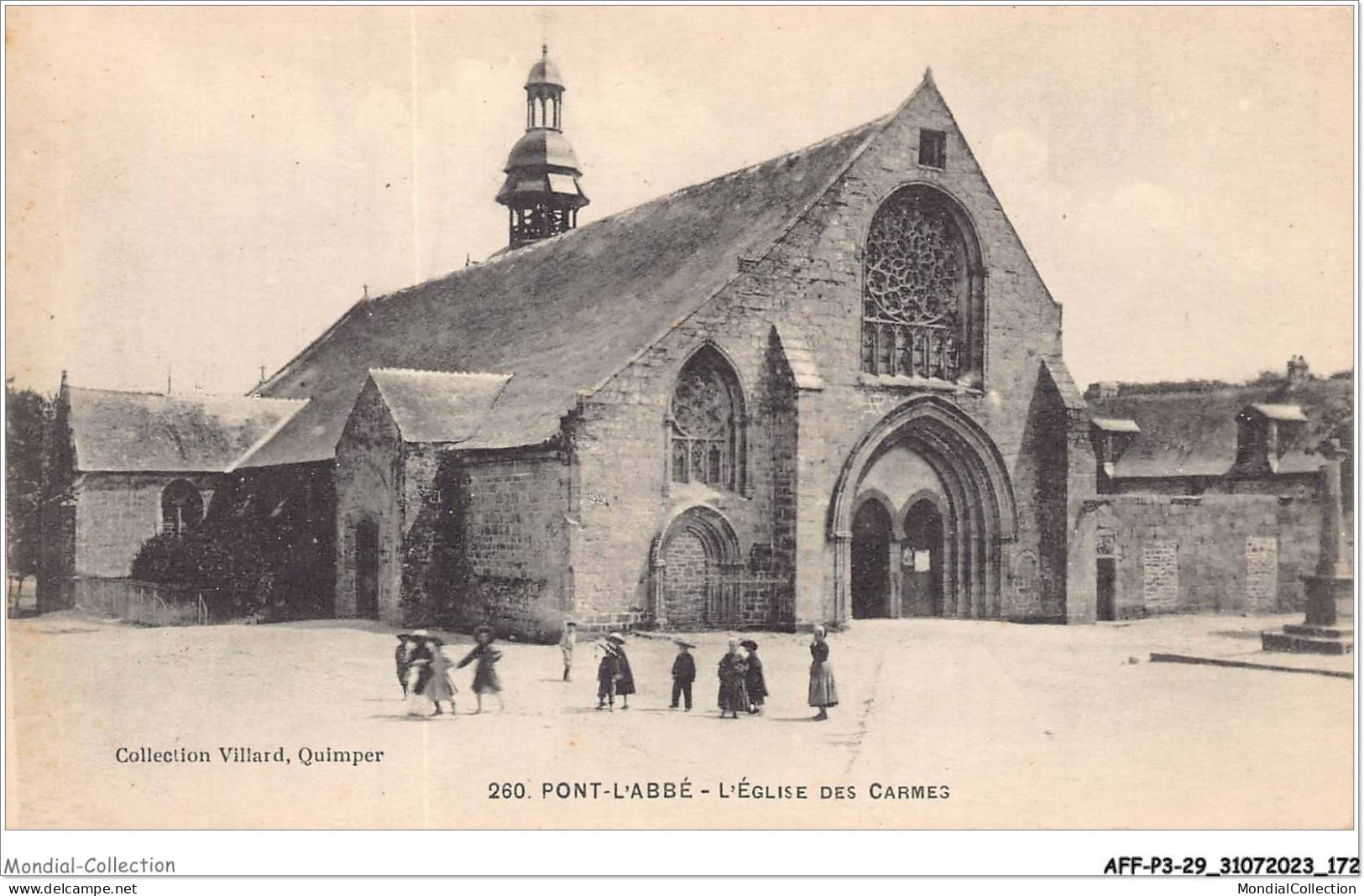 AFFP3-29-0268 - PONT-L'ABBE - L'église Des Carmes  - Pont L'Abbe