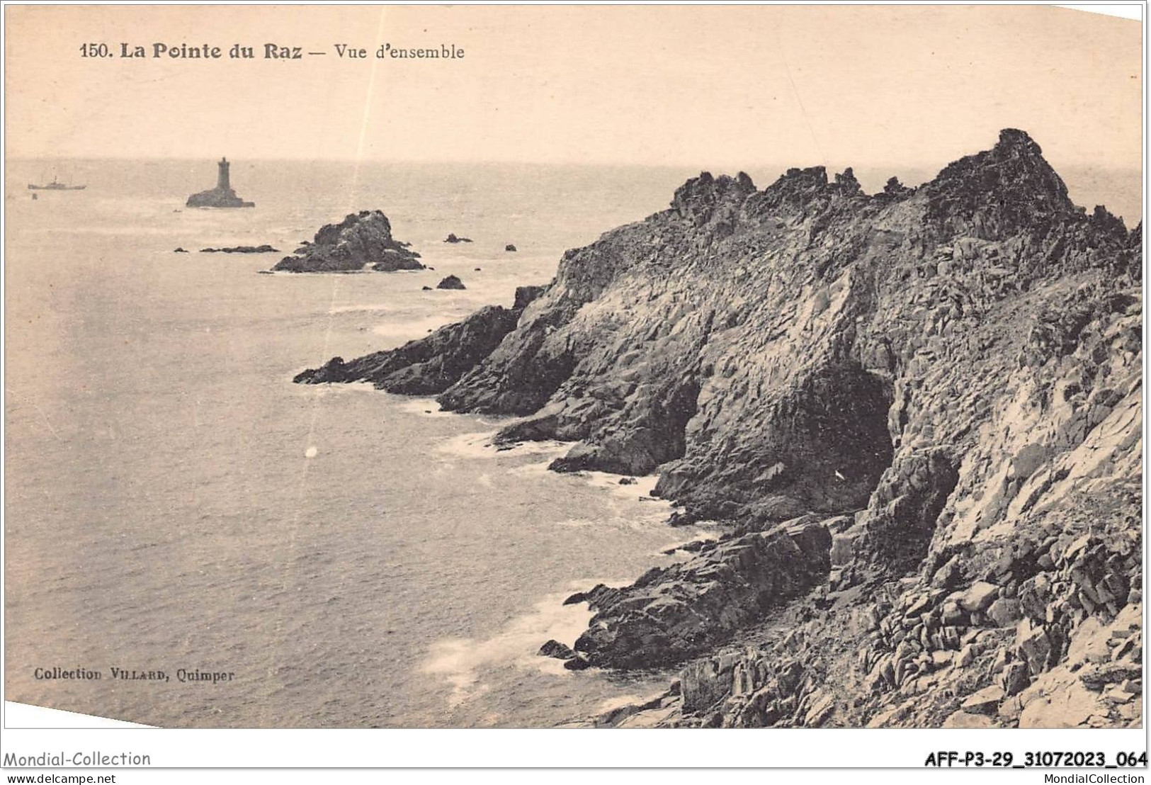 AFFP3-29-0214 - LA POINTE DU RAZ - Vue D'ensemble  - La Pointe Du Raz