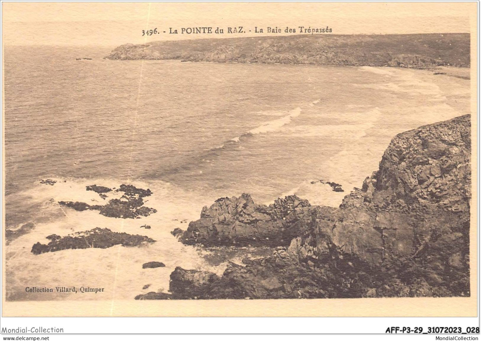 AFFP3-29-0196 - LA POINTE DU RAZ - La Baie Des Trépassés  - La Pointe Du Raz
