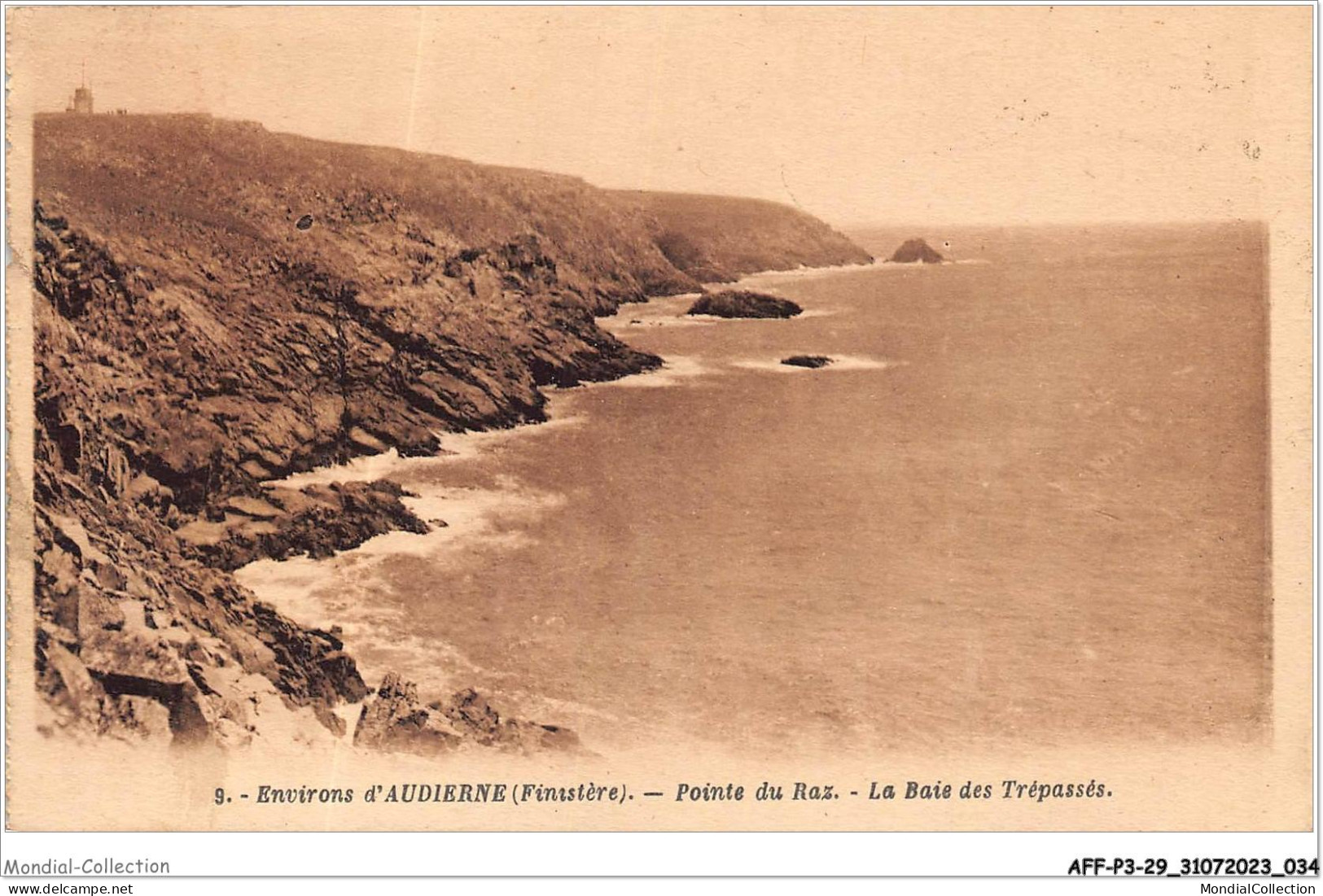 AFFP3-29-0199 - Environs D'AUDIERNE - Pointe Du Raz - La Baie Des Trépassés  - Audierne