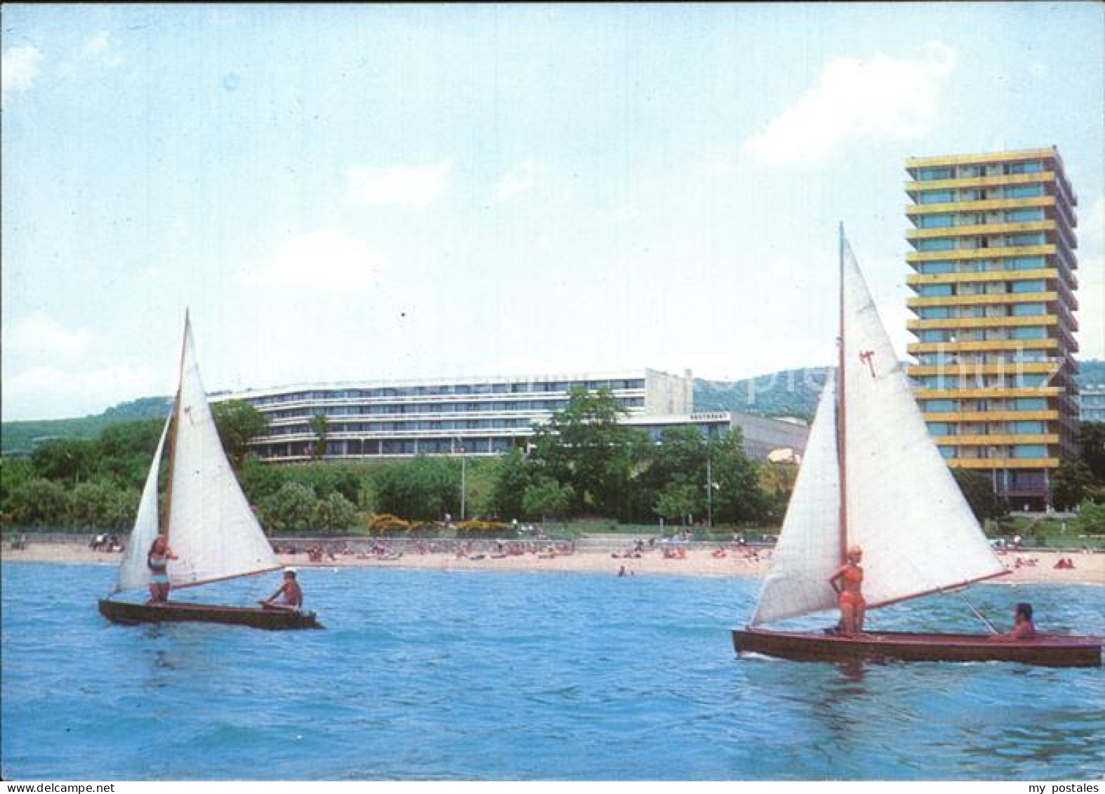 72536508 Slatni Pjassazi Hotels Ambassador Und Moskva Warna Bulgarien - Bulgaria