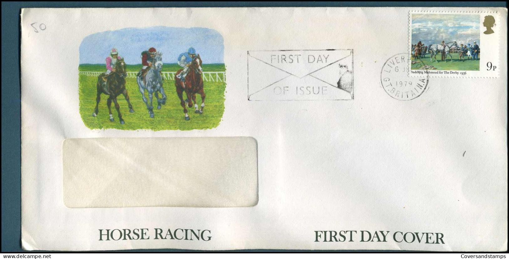 FDC - Horse Racing - 1971-1980 Em. Décimales