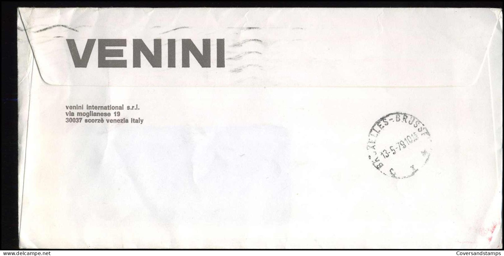 Expres Cover - 'Venini, Venezia' - 1971-80: Marcophilie
